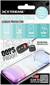 Xtreme XIP51062 Xtreme Screen Protector IP12PRO MAC (CLR,Black