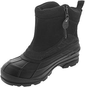 Kamik Men's Champlain 3 Snow Boot, Black, 12