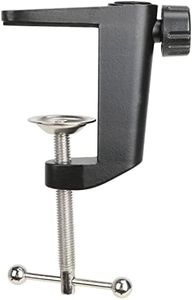 Professional Table Mount Clamp for Microphone boom arm for Microphone Arm Stand with Adjustable Screw, the Maximum Gap is 55mm/2.16in by YOUSHARES