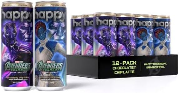 HAPPY/MARVEL STUDIOS’ AVENGERS: DOOMSDAY - BLACK PANTHER+MYSTIQUE SPECIAL EDITION 11 OZ CHOCOLATEY CHIP LATTE - 12 PACK