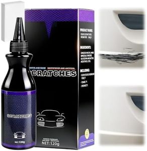 2026 Upgraded Car Scratch Remover – Professional Paint Correction Compound for Swirl Marks & Blemishes, Non-Toxic Scratch Repair for Cars, All-in-One Polishing and Waxing Kit with Buffer Pad (1PCS)