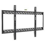 VonHaus TV Wall Bracket for 60-100" Screens, Ultra-Slim TV Bracket with Spirit Level, Flat to Wall Mount, 100kg Capacity, Max VESA: 900x600mm