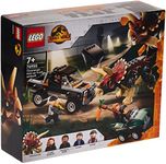 LEGO 76950 Jurassic World Triceratops Pickup Truck Ambush Dominion Toy Set 2022 Trike 7+ 210 Pieces