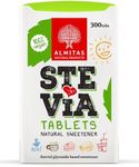 Stevia Tablets Sweetener (300 tabs), Made in Germany, For Coffee or Tea