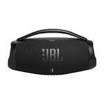 JBL Boombox 3 Wi-Fi, Wireless Portable Bluetooth Speaker, 24H Playtime, Deepest Bass, Built-in Powerbank, Wi-Fi with AirPlay, Alexa Multi-Room, Chromecast Built-in, PartyBoost, IP67, App (Black)