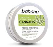 BABARIA Cannabis Seed Oil Crema Corporal Body Cream, 200 ml