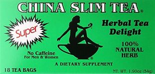 3 CHINA SUPER SLIM TEA DIETER DELIGHT 1005 NATURAL 18 TEA BAGS