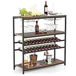 Giantex 5-Tier Wine Rack Table, Fre