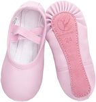 tanzdunsje Ballet Shoes Girls Leath