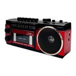 SNAPPSY Radio Cassette Player USB Multifunctional Compact Tape Recorders for Outdoor