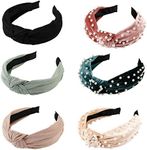 LOVNFC Womens Headbands, 6Pcs Knott