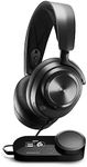 SteelSeries Arctis Nova Pro for Xbox Multi-System Gaming Headset - Premium Hi-Fi Drivers - Hi-Res Audio - 360° Spatial - GameDAC Gen 2 - Quad-DAC - Stealth Retractable Mic - Xbox, PC, PS5/PS4, Switch