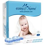 Easy@Home 50 Ovulation Tests Strips: LH Tests with Urine Cups - Accurate Ovulation Test Strips, Fertility Predictor Test for Women | 50 LH + 50 Specimen Cups