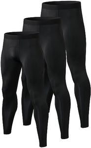 SPVISE Men's Compression Pants Athletic Tights Leggings Cool Dry Gym Workout Compression Pant for Running Basketball Football