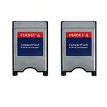 zhongsir Two Pack FSRDGT Compact Flash to PCMCIA Ata Adapter