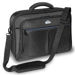 PEDEA laptop bag "Premium" bag for notebooks with screens up to 17.3 inches (43.9 cm); shoulder bag with shoulder strap and compartment for tablets up to 11 inches (27.96 cm), black