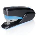 Swingline Stapler, Quick Touch, Compact, 15 Sheets, Black/Blue (S7064564)