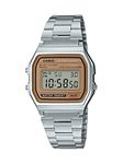 Casio Men's Casual Classic Bracelet Watch Grey A158WEA-9CF