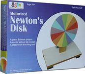 kutuhal motorized newton’s disk. do it yourself kit. science exploration school project.- Multi color