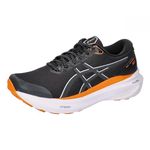 Asics Women's Gel Kayano 30 LITE-SHOW Sneaker, Black/Pure Silver, 9.5 UK