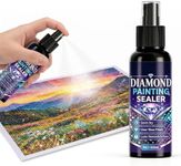 Diamond Painting Sealer Spray, 2026 New Diamond Painting Finish Sealer, Portable Clear Coating for Diamond Painting, Diamond Art Sealant for Drills for Home Craft Use ，3