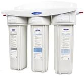 Crystal Quest Triple Under Sink Arsenic Water Filter, Multi-Stage Filtration for Chlorine & Contaminants, High Capacity 10,000 Gallons, Optional SMART Filters, Durable Build, Easy to Install