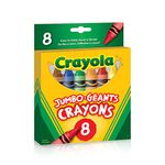 Crayola Jumbo Crayons, 8 Count, Gifting