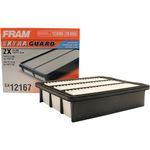 FRAM Extra Guard Rigid Panel Engine Air Filter Replacement, Easy Install w/Advanced Engine Protection and Optimal Performance, CA12167, for Select Mazda Vehicles