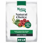 Nutro Natural Choice Adult Dry Dog Food, Lamb & Rice Recipe, 13.61kg (30LB) Bag