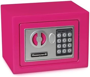 Honeywell Safes & Door Locks 5005 Steel Security Safe with Digital Lock, 0.17-Cubic Feet, Pink