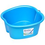 MitButy Large Foot Bath Spa Bowl for Home Use - Sturdy Plastic Foot Soak Basin for Pedicure, Relax, Detox and Massage - Feet Tub Get Rid of Callus, Cuticles, Dead Skin - Fits All Size