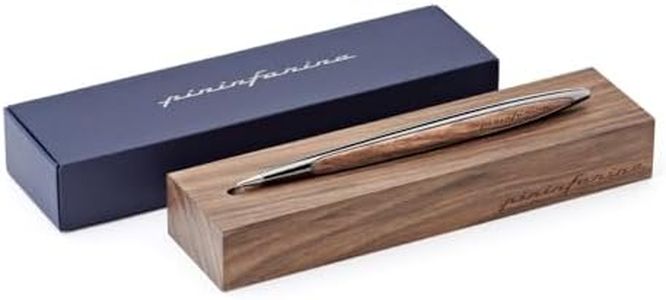 Pininfarina CAMBIANO CLASSIC | Stilo Ethergraf | Design Italiano | Strumento da Scrittura Senza Inchiostro | Oggetto di Design Lusso | Regalo Elegante con Supporto da Scrivania