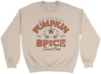 United BLVD Griswold's Tree Farm Holiday Sweatshirt | Crewneck Long Sleeve Sweatshirt for Vacation, Casual Wear (Grey)