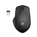 HP 280 Silent Wireless Mouse - Ergonomic, Right-Handed Design - 2.4GHz USB Wireless Connection - Multi-Surface Technology, 1600 DPI Optical Sensor - Win, Chrome, Mac OS - Up to 18-Month Battery Life