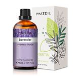 PHATOIL 1.01FL.OZ Lavender Essential Oil, Pure Lavender Oils for Diffuser, DIY Candle and Scented Products Making, 30ml Large Bottle Gift for Friends