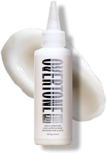 oVertone The Gloss Shine Reviving Treatment Mask- Hydrates, Nourishes and Adds Shine To All Hair Types, Vegan and Cruelty Free, Fruity Floral Scent, 4 oz