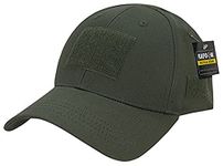 RAPDOM Tactical Low Crown Structured Cap, Olive Drab