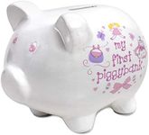 Baby Essentials Baby’s First Piggy Banks for Boys and Girls in Blue or Pink (Pink)