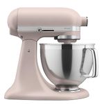 KitchenAid Artisan Series Tilt-Head Stand Mixer With Premium Accessory Pack, Feather Pink, KSM195PSFT