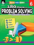 180 Days of Problem Solving for Sixth Grade – Build Math Fluency with this 6th Grade Math Workbook (180 Days of Practice)