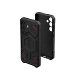 Urban Armor Gear UAG Galaxy S25 Case, Monarch Pro Rugged Shockproof Protective Case/Cover Designed for Galaxy S25 5G (2025), Magnetic Charging Compatible - Kevlar Black