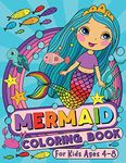 Mermaid Coloring Book: For Kids Ages 4-8 (US Edition)