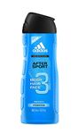 3 x 400ml Adidas 3 in 1 (Body Hair Face) Shower Gel - Sport Energy