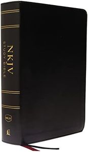 NKJV Study Bible, Leathersoft, Black, Full-Color, Comfort Print: The Complete Resource for Studying God’s Word