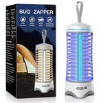 Bug Zapper Outdoor,Mosquito Zapper Wireless Fly Zapper with LED Light,Portable Mosquito Killer Rechargeable Fly Traps for Camping,Picnic,Garden