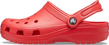 Crocs Unisex Adult Classic Flame Red Clog (10001-8C1)