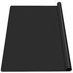 Oversize Silicone Mat for Crafts, Gartful 27.6" x 19.7" Silicone Craft Sheet Jewelry Casting Mold, Countertop Mat, Counter Table Protector, Multipurpose Mat, Placemat, Black