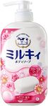 Milky Body Soap, Floral Soap Scent, Pump, 18.7 fl oz (550