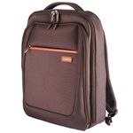 Melvin Slim Designer 15.6 Inch Laptop Backpack, Brown (111-004)