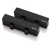 EMG J Set Bass Guitar Pickup Set, Black